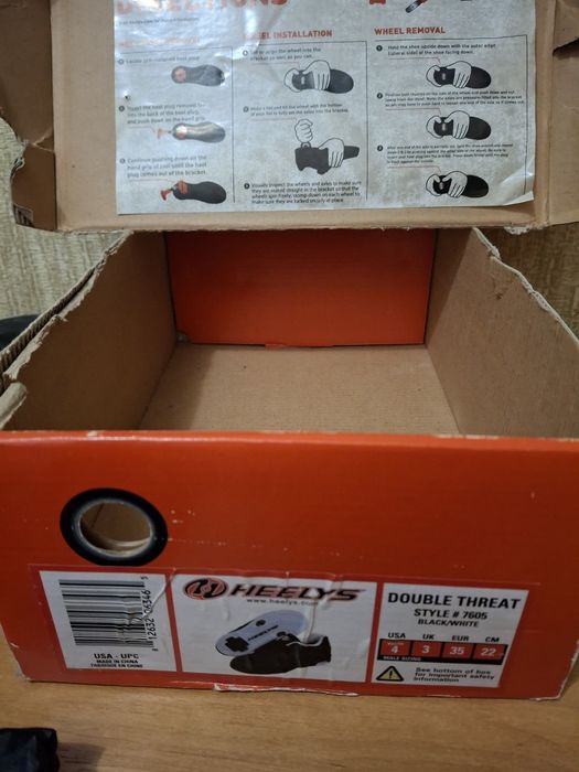 Кросівки Heelys ботинки роліки 35р