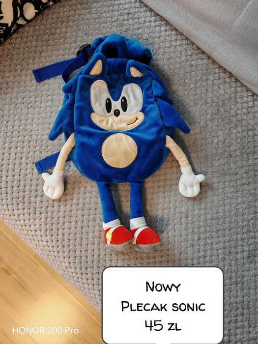 Super plecak sonic