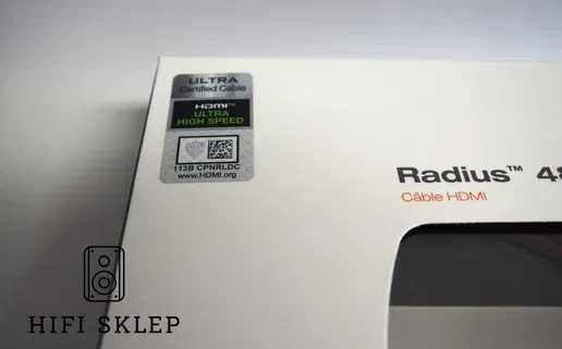 Wireworld RADIUS-48 - Kabel HDMI 2.1 8K - 1m