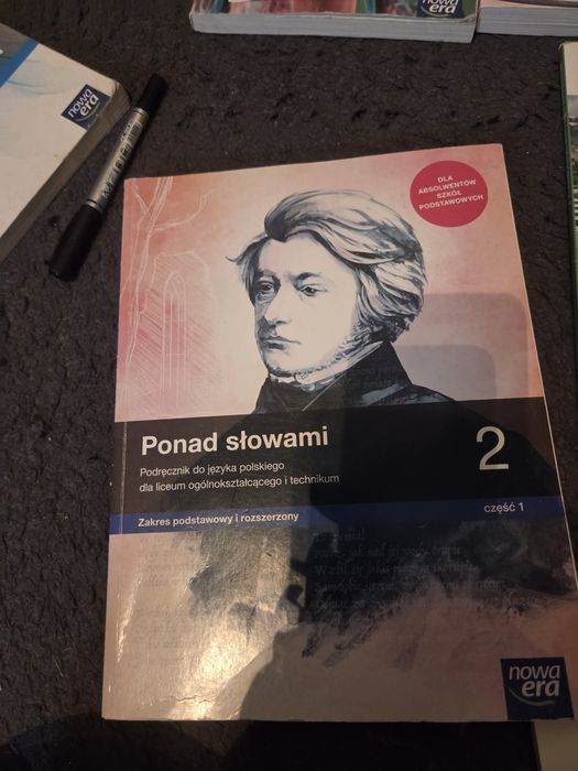 Ponad slowami podrecznik do liceum i technikum