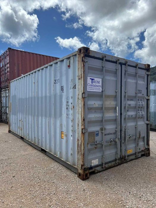 Contentor Marítimo 20' (Pés) DV - 6m - 15m2 | One Way e Usados - TROM Containers