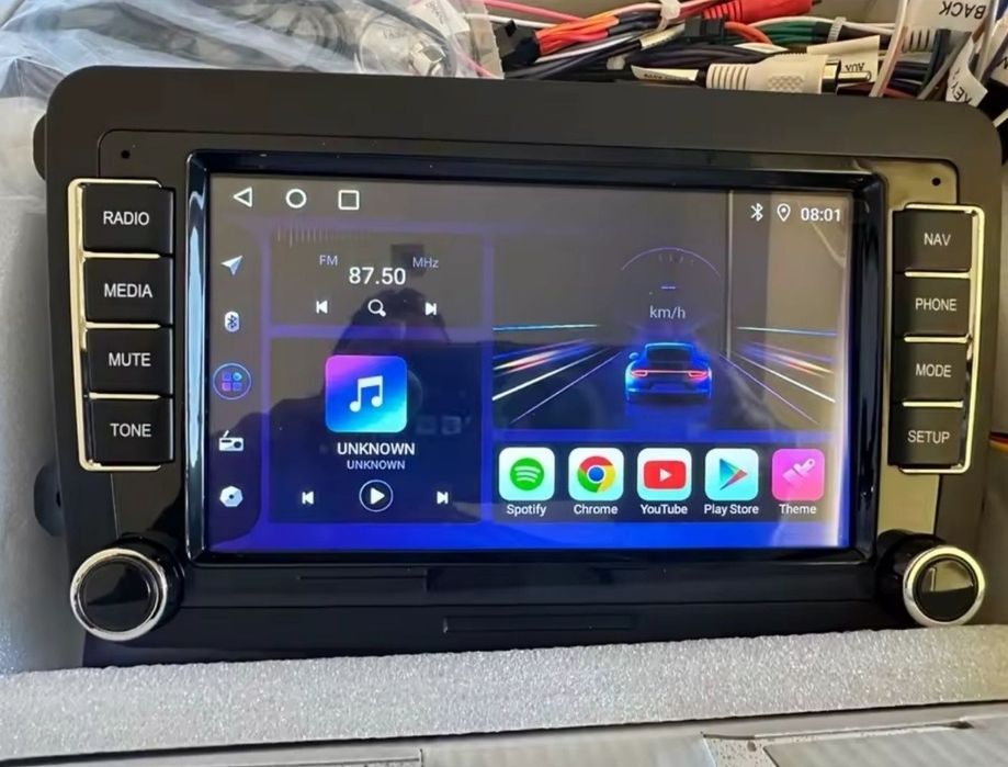 Radio Android VW Passat Golf Touran Polo EOS Skoda Octavia Superb Seat