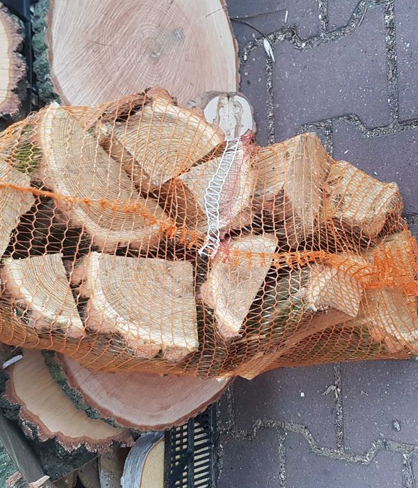 Worki, drewno kominkowe, opałowe do wędzenia, brykiet  pellet