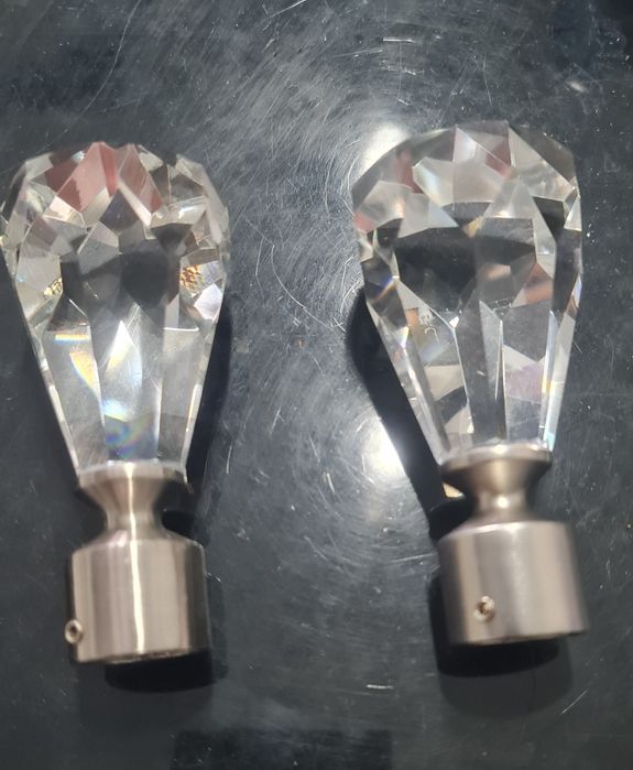 Końcówka do karnisza Kryształowa