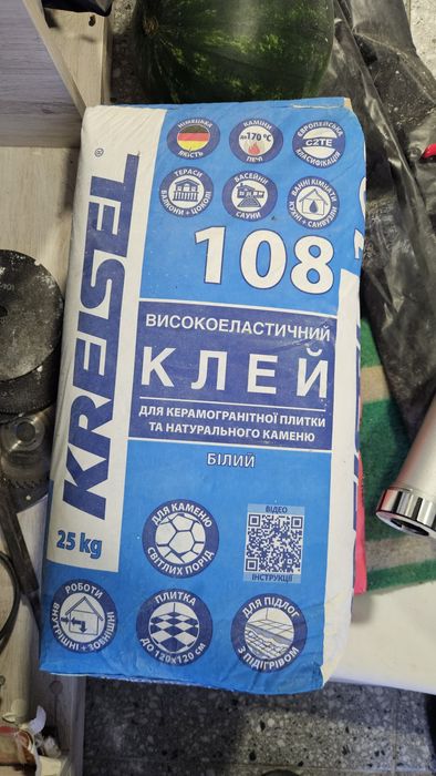 Клей керамограніт 60×60