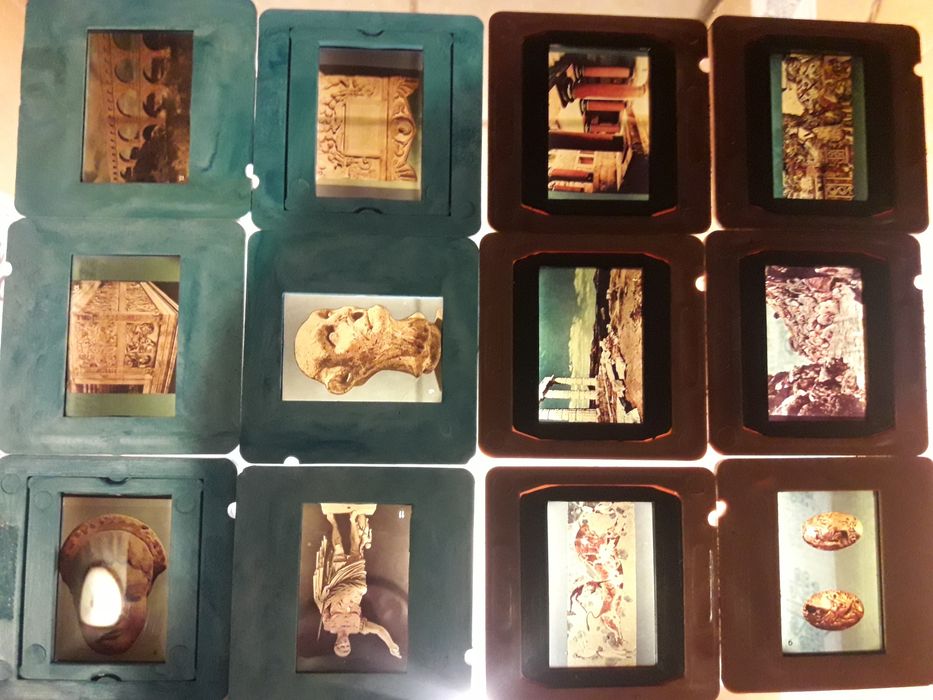 13 filmów Slajdy na rzutnik o sztuce .