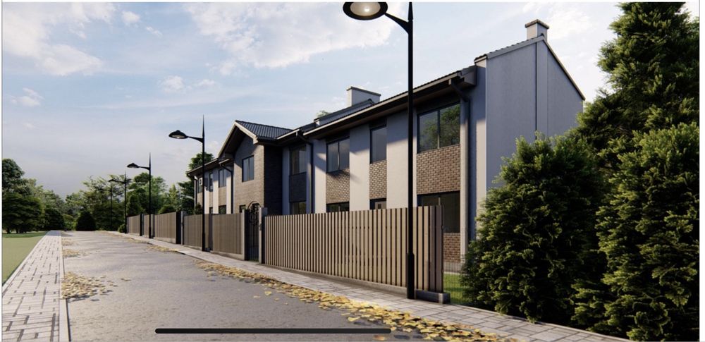 Продаж двоповерхових будинків біля лісу с.Забороль