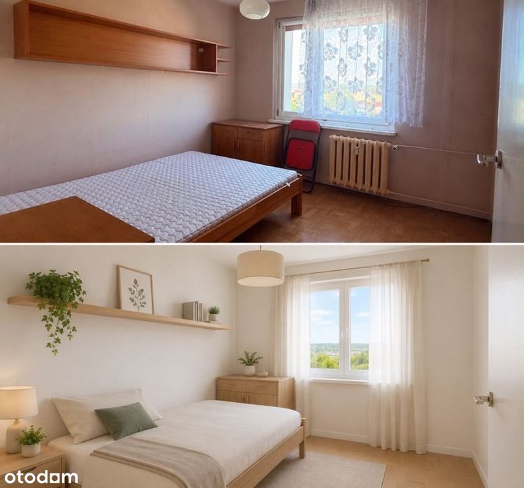 3 pokoje | do remontu | widok na las