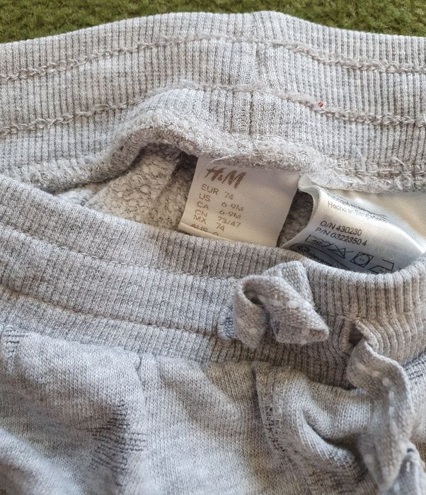 Spodnie dresowe marki H&M (68-74cm)