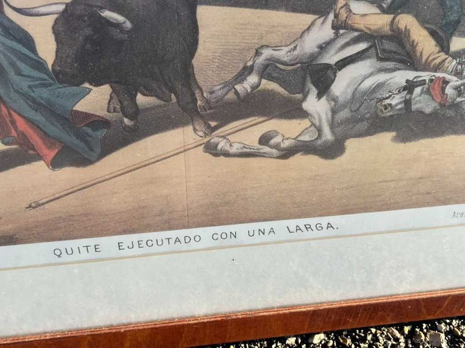 Quadro decorativo / Litografia de J Palacios