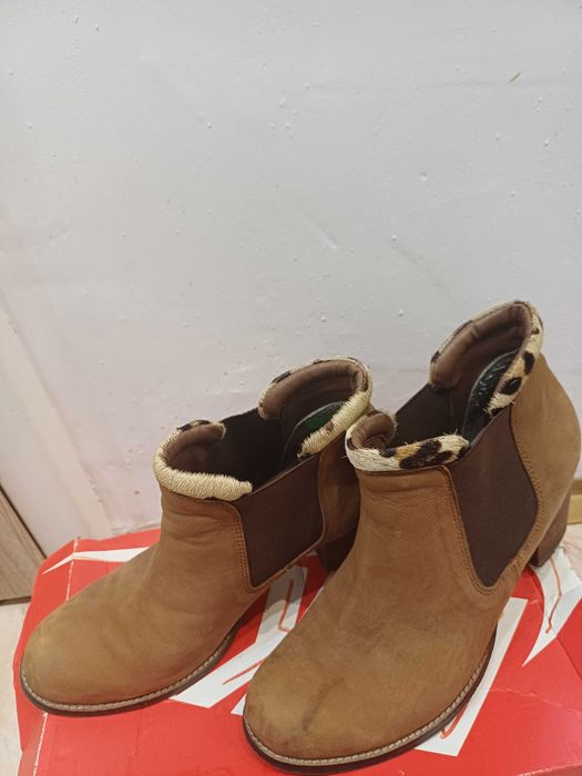 Botki jesienne camel r.39