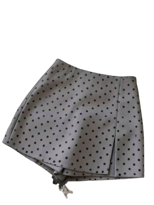 Shein spodenki damskie w kropki szare krótkie komfortowe l 1ma