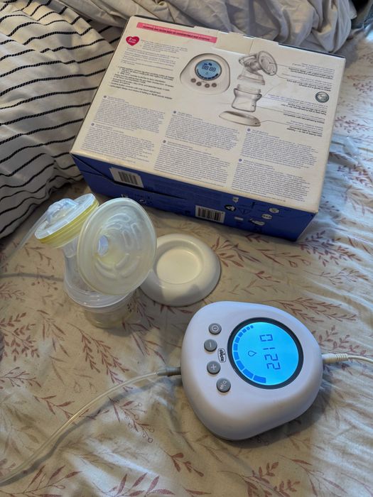 Tiraleite elétrico Chicco NaturallyMe – funcional + caixa