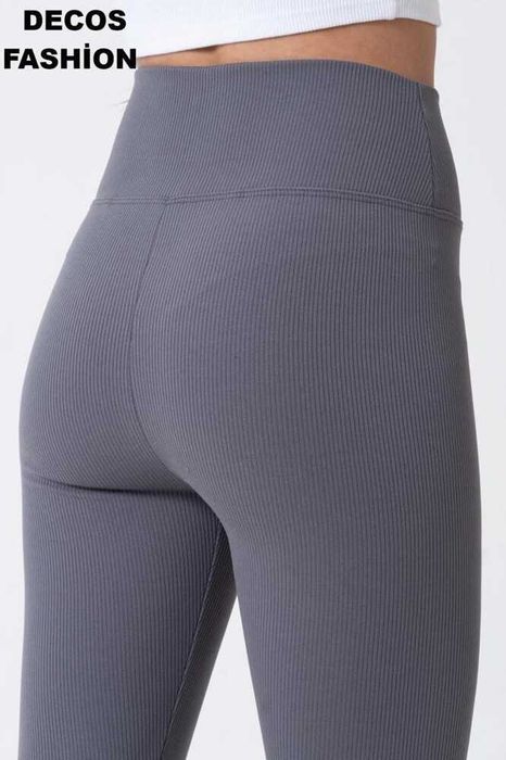 Зимові утеплені (фліс) лосіни рубчик, висока посадка.Турція, розпродаж