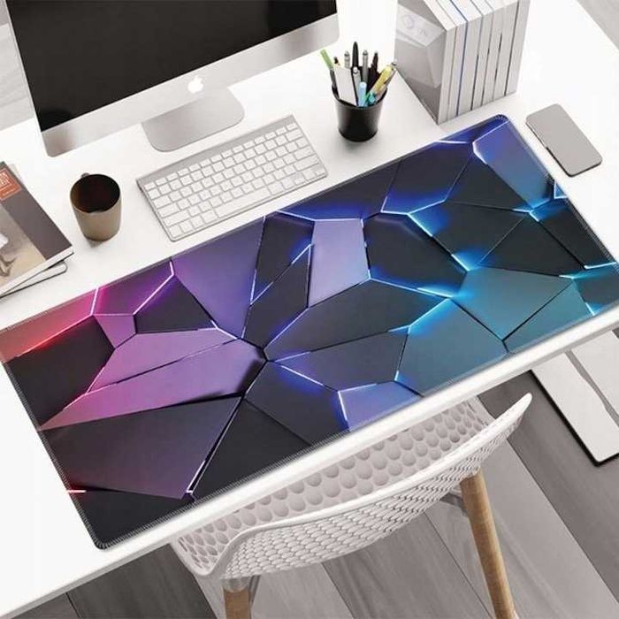 PODKŁADKA pod myszkę i klawiaturę gamingowa DUŻA na biurko mata mysz