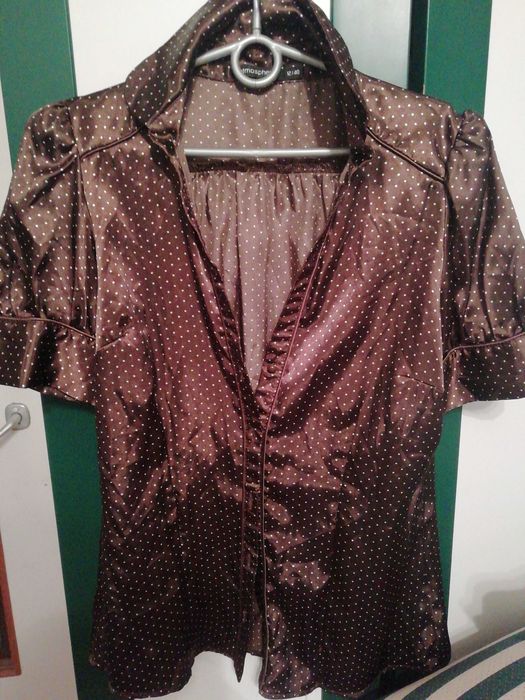 Koszula kropeczki bluzka bluzeczka