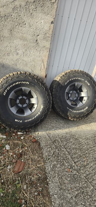 5x Jantes Excel 4x4 15 pneus bf 35