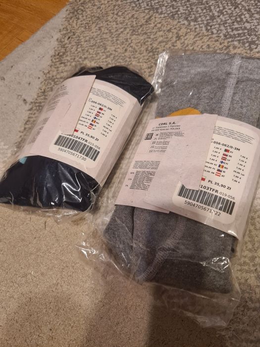 2 pary grubych rajstop Coccodrillo 56-62 cm