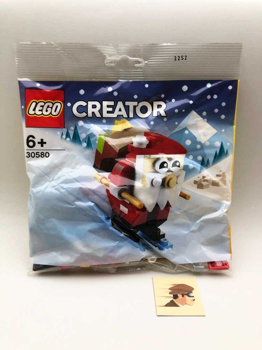 LEGO® Creator - Santa Claus Polybag 30580 Pai Natal em Ski