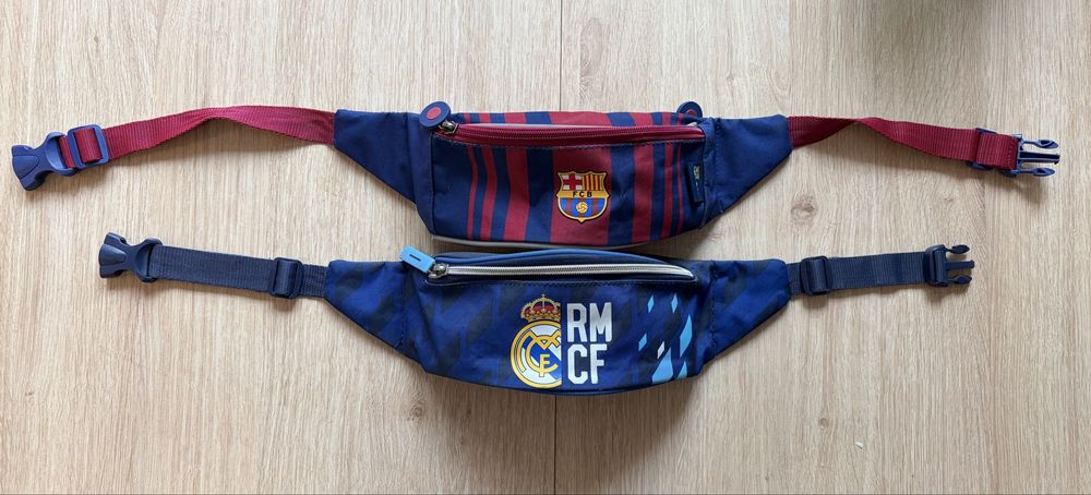 Nerki dziecięce Fc Barcelony i Realu Madryt