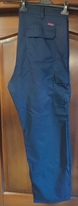 Spodnie męskie Lee Cooper typ Cargo nowe W38 L31 niebieskie
