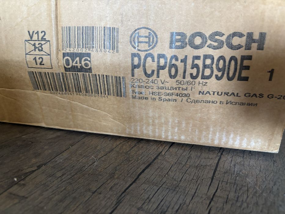 НОВАЯ оригинальная газовая варочная поверхность  BOSCH ИСПАНИЯ