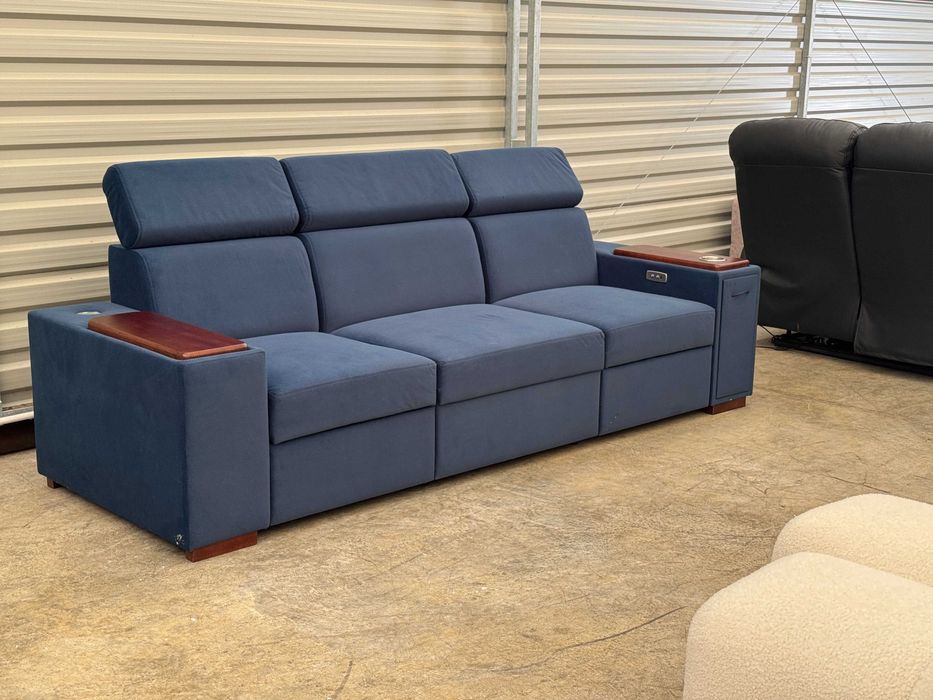 Sofa Luksor 3 os 2x relaks elektryczny od ręki