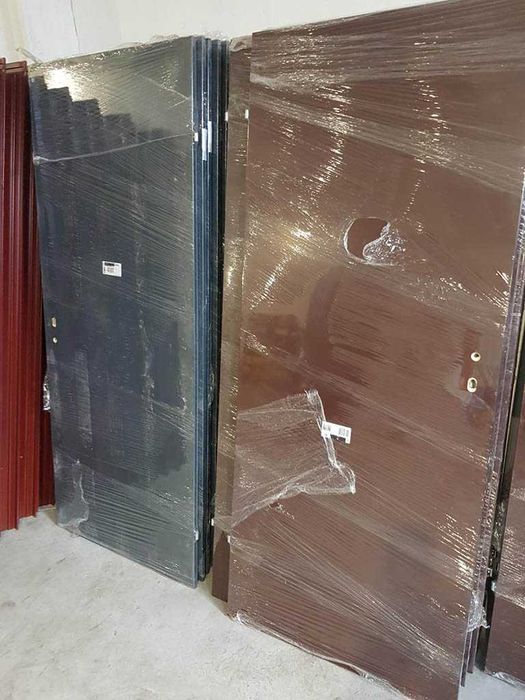 Skrzydło drzwiowe Eco-Technic antracyt brąz 80 cm 90 cm z ościeżnicą