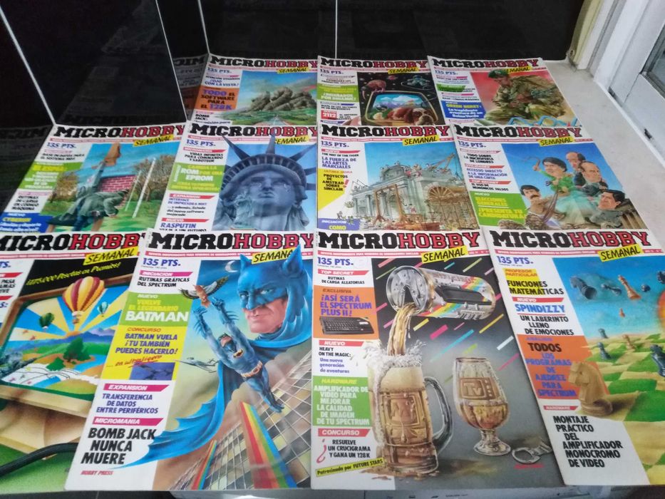 Spectrum Revistas Microhobby para coleccionadores Part 1 ( Ultimas ).