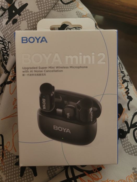 Mikrofon bezprzewodowy boya mini 2-02