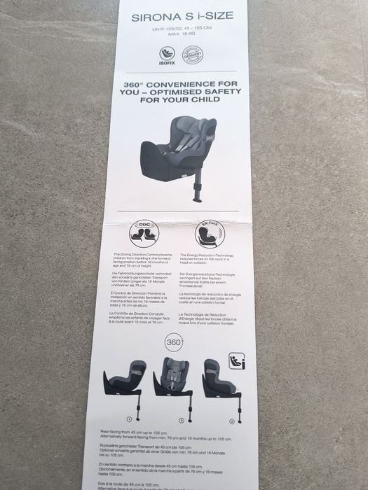 Fotelik Cybex Sirona S i-Size