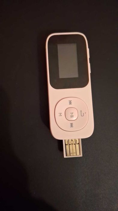 Leitor de MP3 FM de 4 GB - Rosa