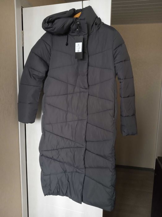 Недорого! Новый зимний плащ пальто куртка р.46-48; рост 165-170