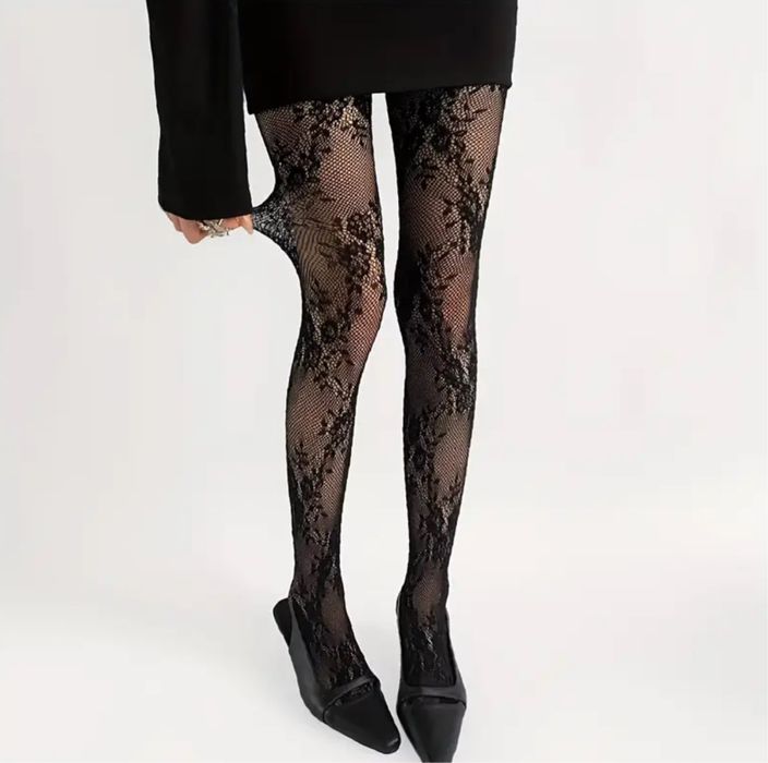 Колготи квіткові