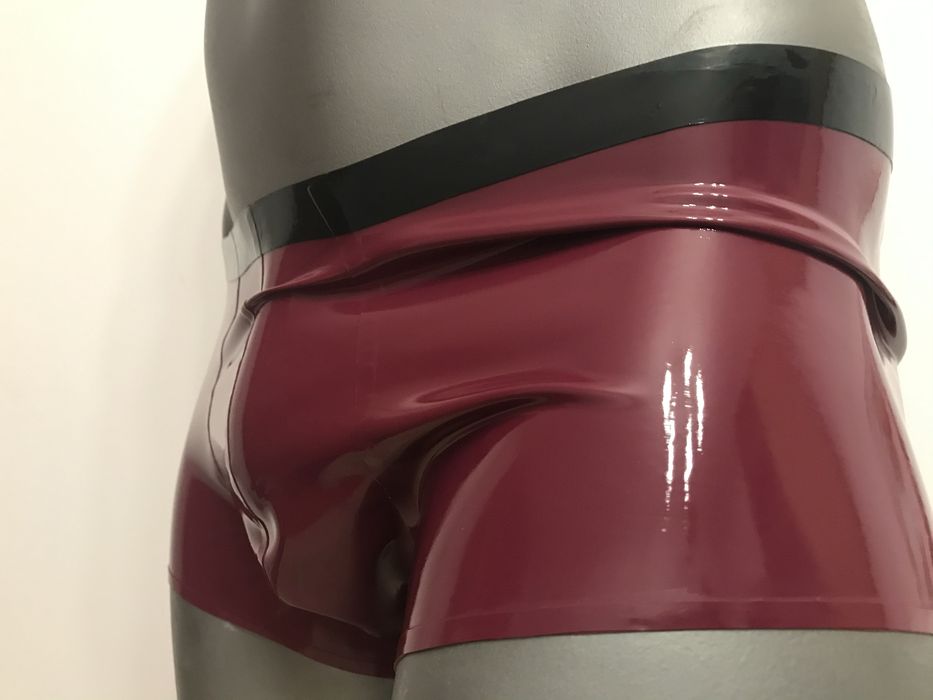 Bokserki meskie latex lateks M