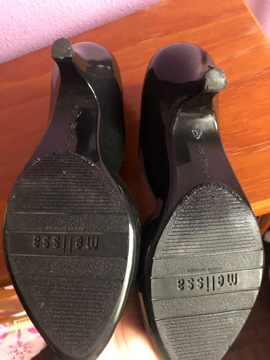 Sandalias pretas melissa