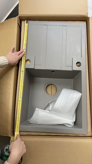 Zlewozmywak nowy granitowy гранитная мойка