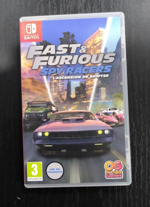 Fast and furious spy racers Nintendo switch