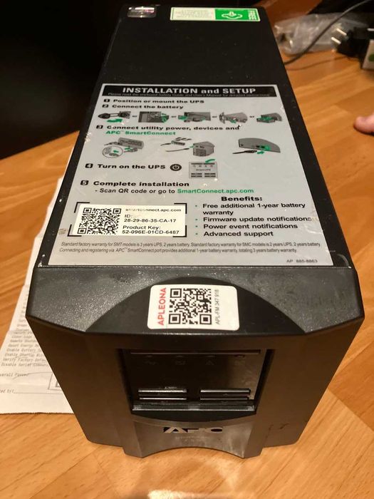 лінійно-інтерактивне ДБЖ APC Smart-UPS 750VA (SMT750IC)