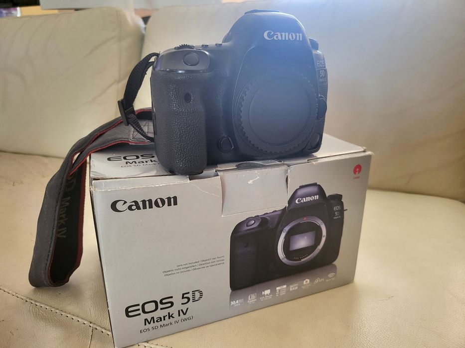 Canon 5d Mark iv (m4 mIV) c/caixa