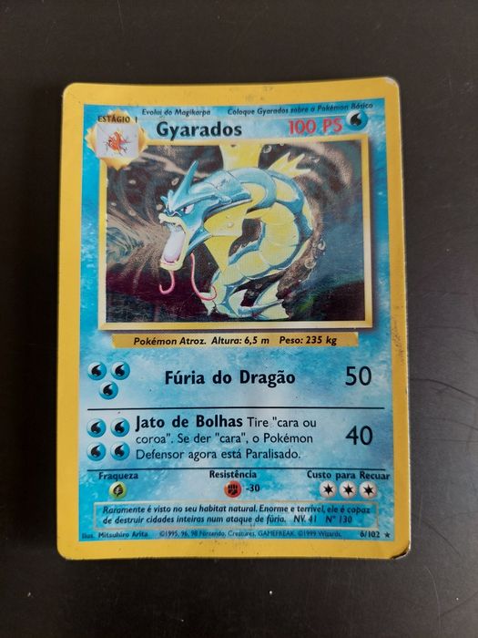 Carta Pokemon Gyarados Holo