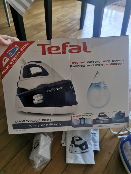 Ferro de caldeira tefal