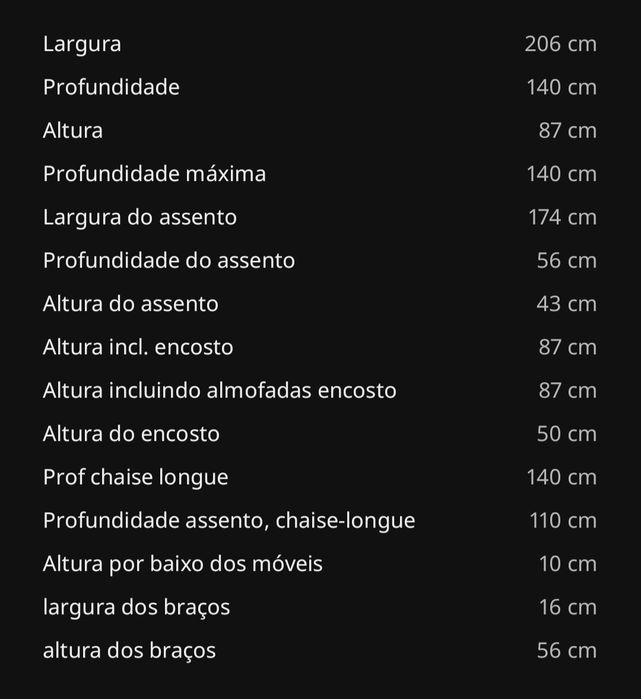 Vendo sofá c/ chaise long 3 lugares