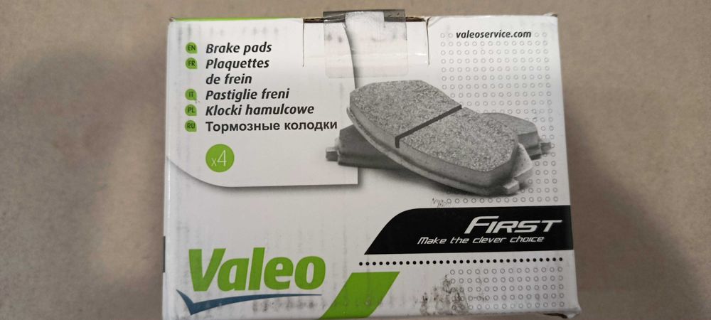 Pastilhas de travão Valeo, eixo traseiro p/ Renault e Mitsubishi