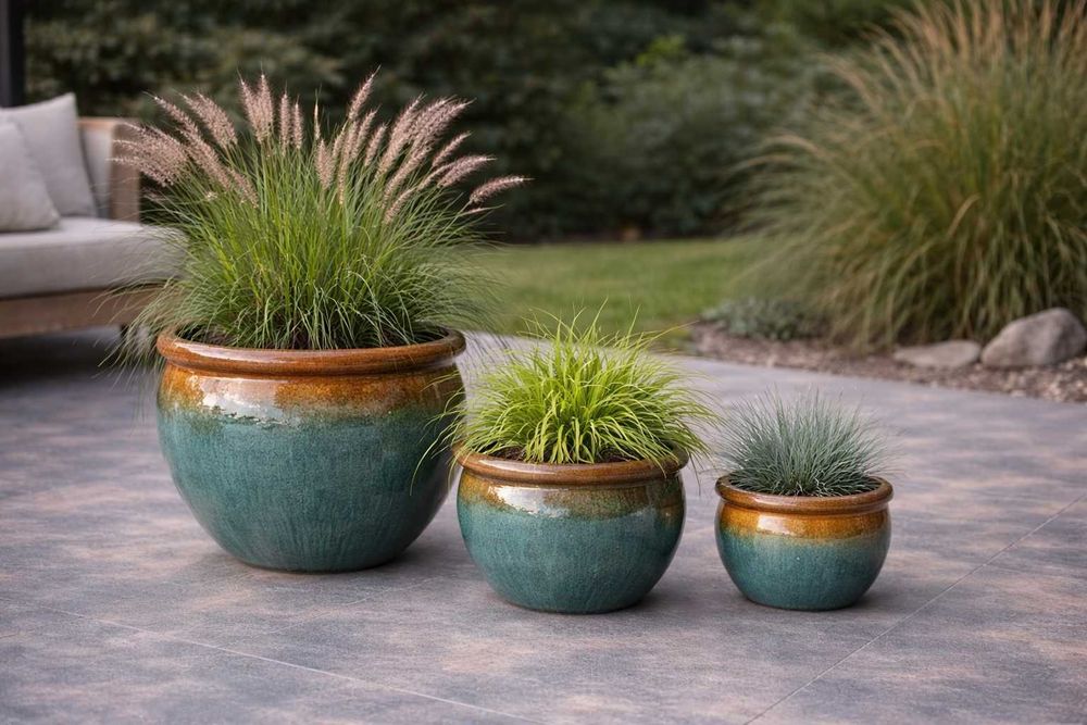 Donice Ceramiczne Mrozoodporne Ogrodowe