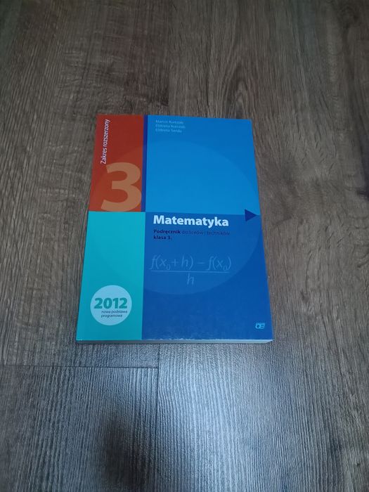 Matematyka, podręcznik klasa 3