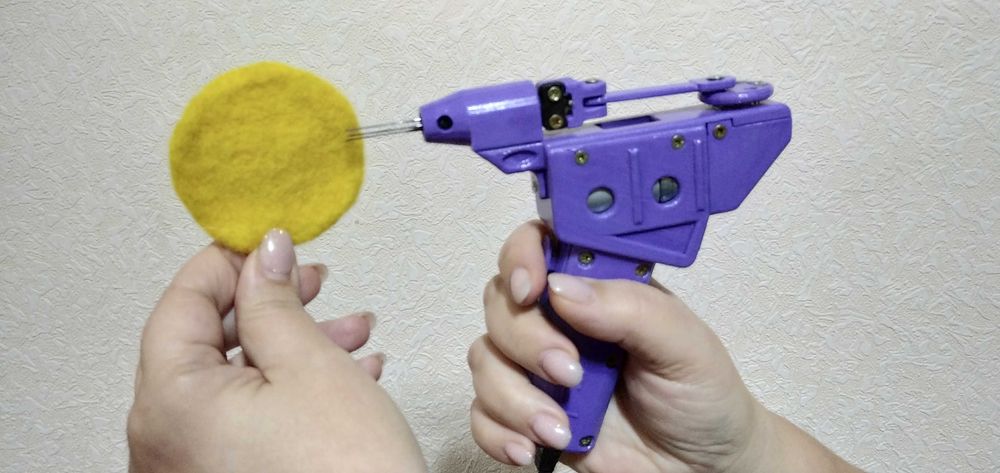 Машинка для валяния на 3 иглы с регулятором