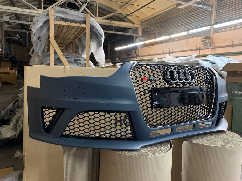 Бампер передний в сборе Audi A4 RS B8 2012 2013 2014 2015 2016