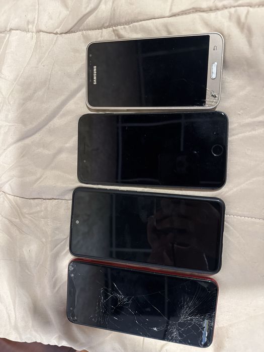 Lote de Smartphones Usados para Peças – Diversos Modelos