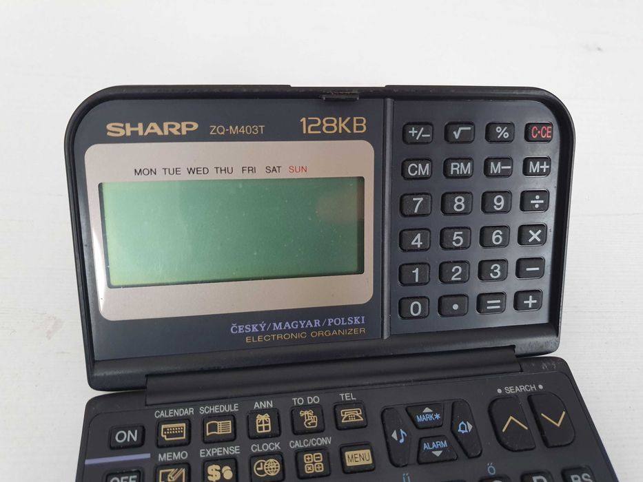 Organizer notatnik elektroniczny  Sharp zq-m403t